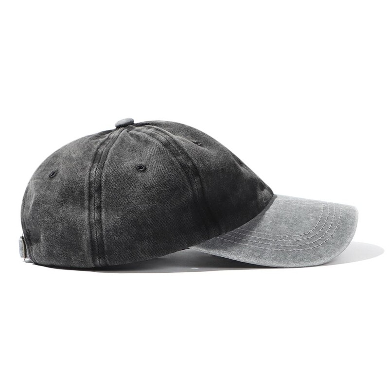 Distressed izbalējis WASHED DENIM cepure Vintage vīriešu sieviešu Trucker beisbola cepures