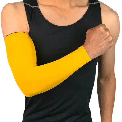 1Gb sporta rokas kompresijas piedurknes Basketbola riteņbraukšanas rokas vasaras skriešanas UV aizsardzība riteņbraukšanas piedurknes rokas pārsega aproce