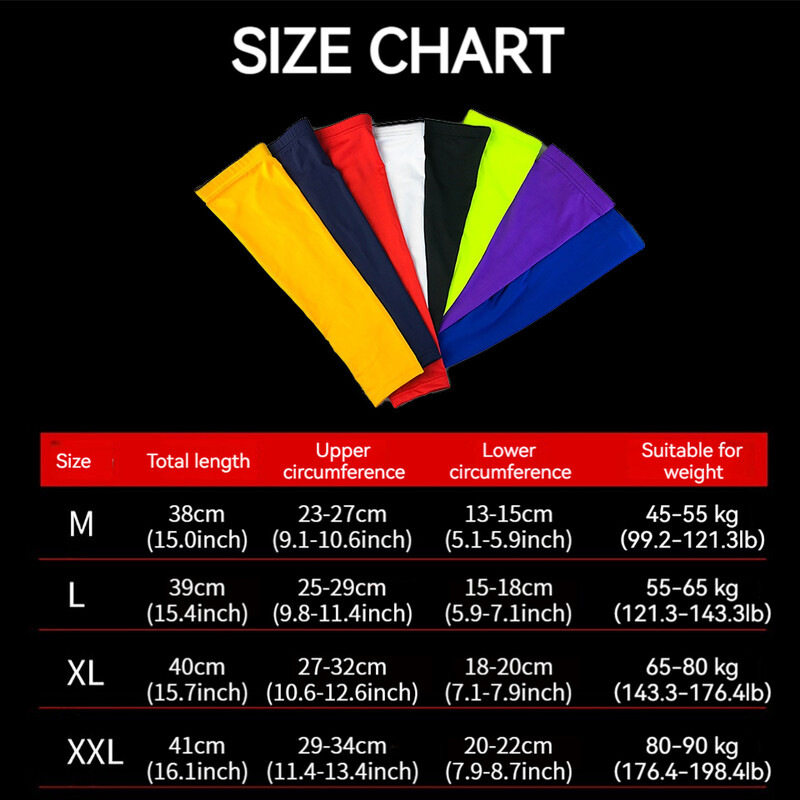 1Gb sporta rokas kompresijas piedurknes Basketbola riteņbraukšanas rokas vasaras skriešanas UV aizsardzība riteņbraukšanas piedurknes rokas pārsega aproce