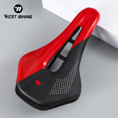 WEST BIKING Ultralako sjedalo za bicikl, šuplje, udobno PU kožno jastučić za biciklističko sjedalo, trkaće sjedalo, dijelovi za brdski cestovni bicikl