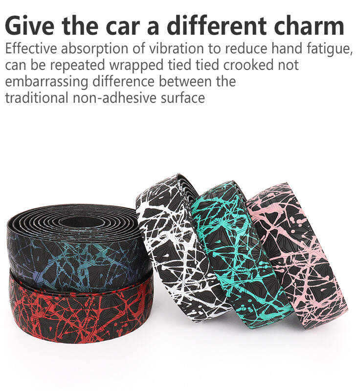 Nouă bandă pentru ghidon de bicicletă, curea antiderapante, care absorbă șocurile, ultraușoară, rezistentă la uzură, bandă pentru bicicletă Accesorii pentru ciclism