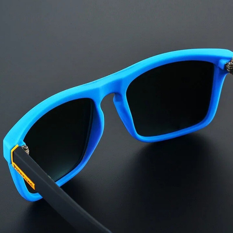 2024. gada modes puiša saulesbrilles Polarizētas saulesbrilles vīriešiem klasiska dizaina spogulis kvadrātveida dāmu saulesbrilles sievietēm motociklu brilles