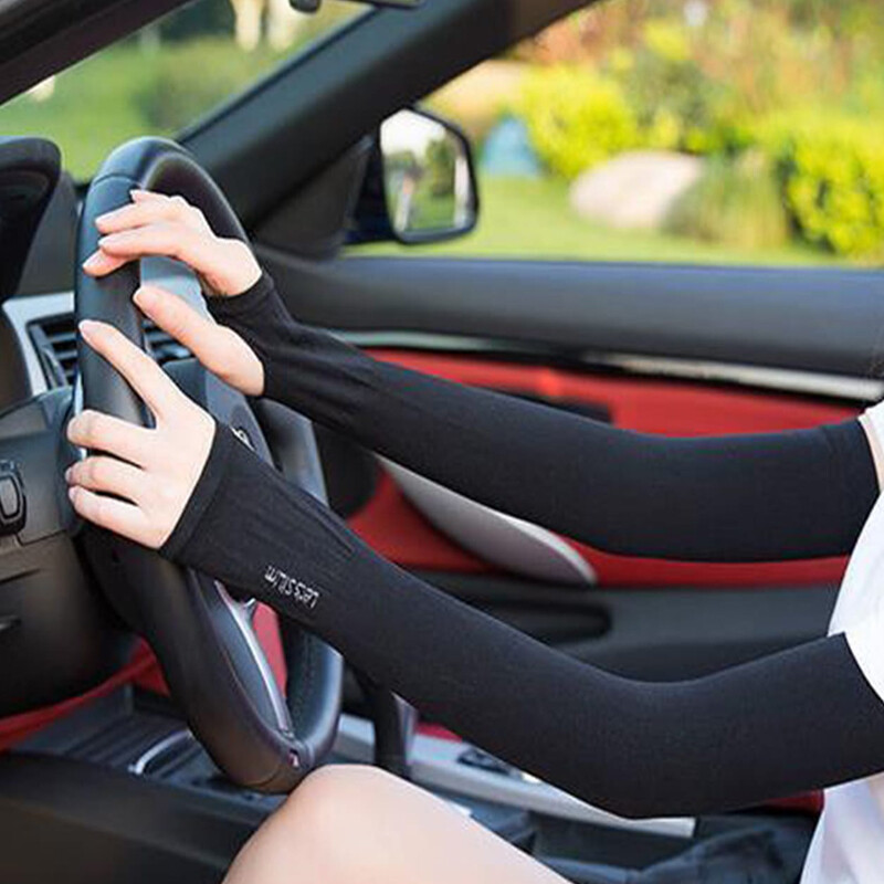 1PC Rukavi za ruke Ice Tkanina Prozračna Brzo sušeća Sportska odjeća za trčanje Zaštita od UV zračenja Duga navlaka za ruke Biciklizam Rukavi za ruke za vožnju