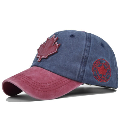 NIXHIT Embroidery CANADA Retro Visor Cepures Vīriešiem Sieviešu Beisbola Cepures Kokvilnas Mīkstas Top Trucker Sporta Kāpšana Pārgājieniem Tēta Cepure A366
