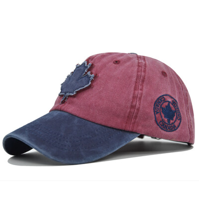NIXHIT Embroidery CANADA Retro Visor Cepures Vīriešiem Sieviešu Beisbola Cepures Kokvilnas Mīkstas Top Trucker Sporta Kāpšana Pārgājieniem Tēta Cepure A366