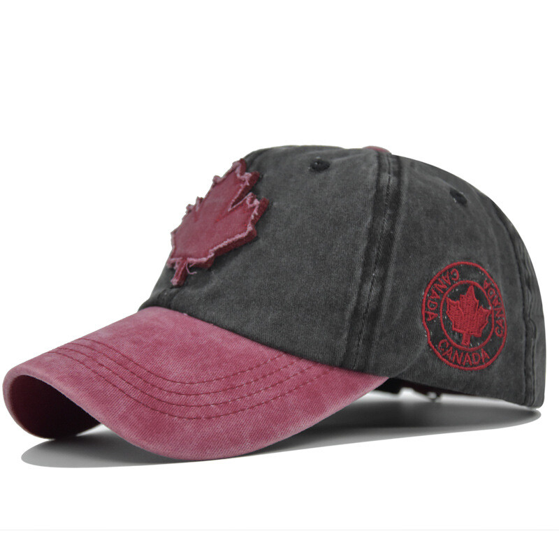 NIXHIT Embroidery CANADA Retro Visor Cepures Vīriešiem Sieviešu Beisbola Cepures Kokvilnas Mīkstas Top Trucker Sporta Kāpšana Pārgājieniem Tēta Cepure A366