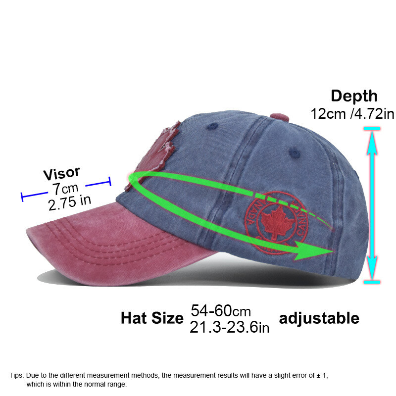 NIXHIT Embroidery CANADA Retro Visor Cepures Vīriešiem Sieviešu Beisbola Cepures Kokvilnas Mīkstas Top Trucker Sporta Kāpšana Pārgājieniem Tēta Cepure A366