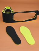 Uložak za slobodno rezanje, 1 rola duljine 1,4 m/55,1 in, prozračna mreža za upijanje udaraca za djecu i odrasle sportiste, uložak za sva godišnja doba