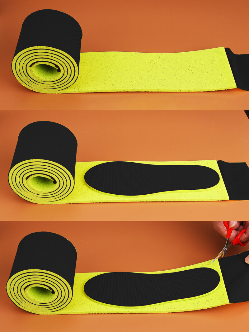 Uložak za slobodno rezanje, 1 rola duljine 1,4 m/55,1 in, prozračna mreža za upijanje udaraca za djecu i odrasle sportiste, uložak za sva godišnja doba