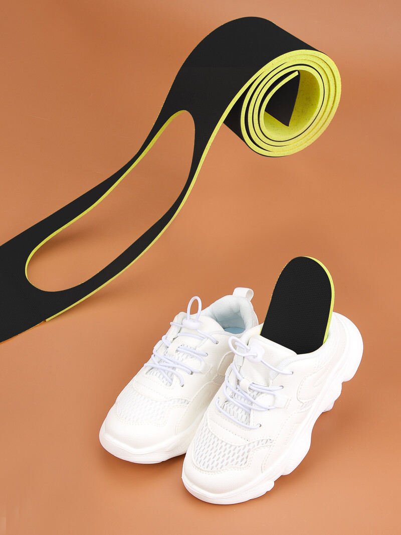 Uložak za slobodno rezanje, 1 rola duljine 1,4 m/55,1 in, prozračna mreža za upijanje udaraca za djecu i odrasle sportiste, uložak za sva godišnja doba