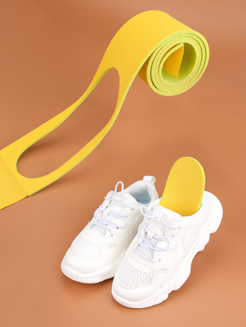 Uložak za slobodno rezanje, 1 rola duljine 1,4 m/55,1 in, prozračna mreža za upijanje udaraca za djecu i odrasle sportiste, uložak za sva godišnja doba