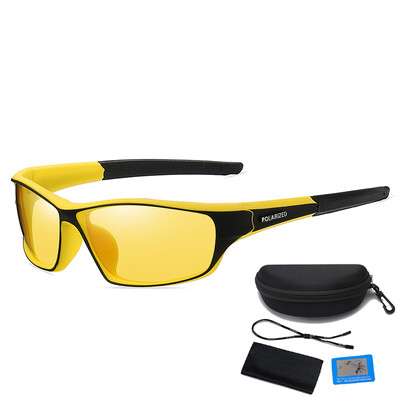 Polarizētas saulesbrilles vīriešiem Braukšana Riteņbraukšana Āra Sporta Abažūri Sieviešu pārgājienu Brilles UV400 Makšķerēšanas brilles