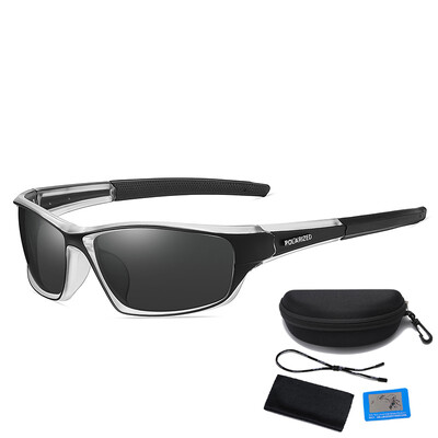 Polarizētas saulesbrilles vīriešiem Braukšana Riteņbraukšana Āra Sporta Abažūri Sieviešu pārgājienu Brilles UV400 Makšķerēšanas brilles