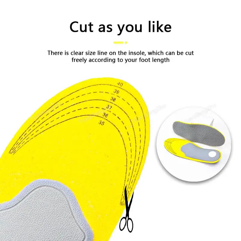 Ortopēdiskās zolītes vīriešiem arkas atbalsta pēdu iekšzole kājām sievietēm triecienu absorbējoši ieliktņi sporta putu apavu paliktņi skriešanas zole