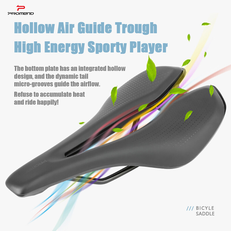 PROMEND Velosipēda Segls Dobs Vents Mīksts Komforta sēdeklis Ceļa MTB Velosipēdu Spilvens Segli Velosipēdu piederumi