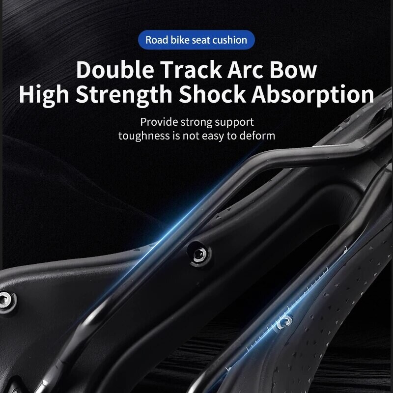 Sedlo na bicykel BOLANY z PU kože, ultraľahké, priedušné, pohodlné, sedlo na MTB bicykel pre príslušenstvo k bicyklom