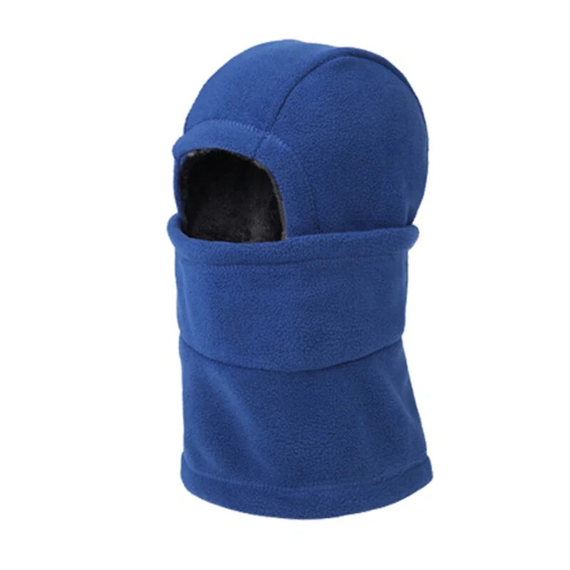 Ziemas riteņbraukšanas cepures Slēpošanas maska Flīsa Šalle Vēja necaurlaidīga Visa seja Ausu aizsardzība aukstums Siltāks sabiezējums Sporta galvas pārklājs Vīrieši Sievietes