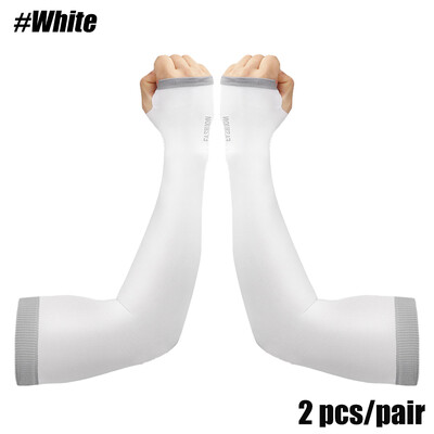 1 par Muškarci Žene Rukavi Zaštita od UV zračenja Sunce Hladna navlaka za ruke Grijači za ruke za Biciklizam Ribolov Trčanje Vožnja Penjanje Sport