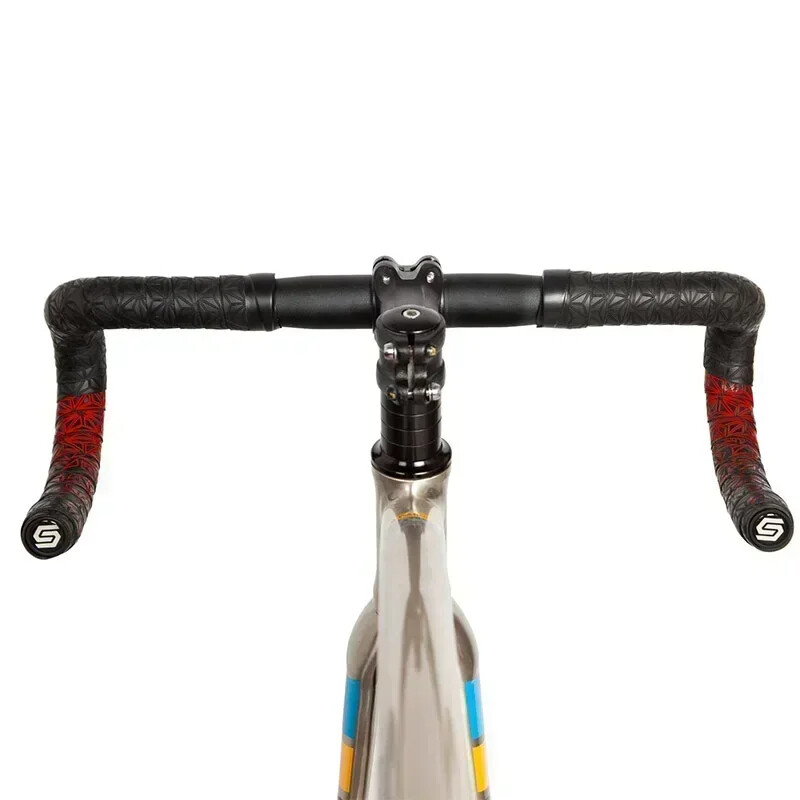 Ceļu velosipēdu stieņa lentes gradienta krāsu stūres lentes EVA/PU mīksta pretvibrācijas ietīšanas lente Izturīga stienis Bartape velosipēdu piederumi