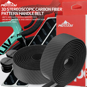 MOTSUV šosejas velosipēda stūres lente PU EVA ietīšana triecienizturīga pretslīdēšana ar lipīgu aizmuguri ar stieņa spraudņiem Velosipēdu riteņbraukšanas piederumi