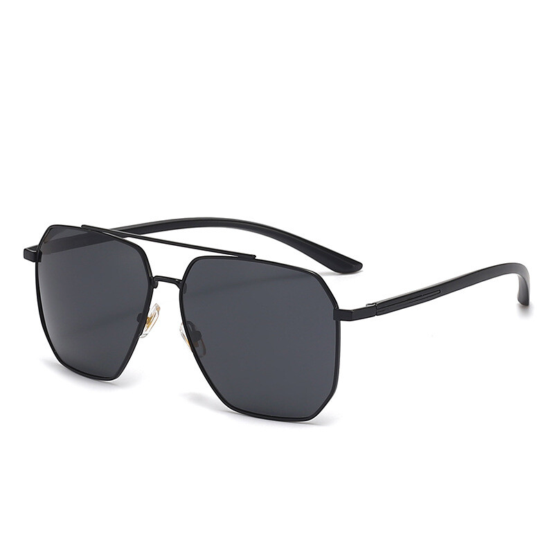 Brilles Polarizējošas Saulesbrilles Vīriešu augstākās klases UV aizsardzība Braukšana Dzeltens Lens Saulesbrilles Pretspīduma Kvadrātveida rāmis Fishing T148