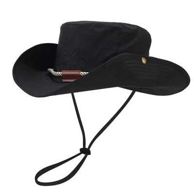 Ārā elpojoša vasaras makšķerēšanas cepure kempings alpīnisma sauļošanās cepure makšķerēšanas saulessargs kovboju cepure