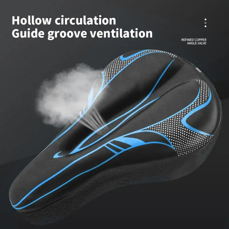 3D velosipēda sēdekļu pārsegu aksesuāri kalnu velosipēdiem vīriešiem un sievietēm gēls, mīksts velosipēda sēdekļa pārsegs, daļas riteņbraukšanas sportam