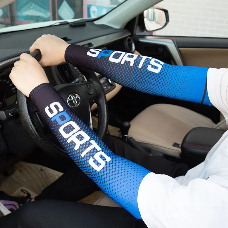 Husă cool pentru mâneci pentru braț pentru bărbați, femei, protecție solară, gheață, protecție solară, pentru baschet, alergare, ciclism, culturism