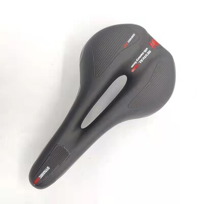 Scaun pentru bicicletă de munte MTB Scaun cu design gol Absorbant șoc cu burete și construcție din oțel inoxidabil Se potrivește cu bicicletele de drum de munte