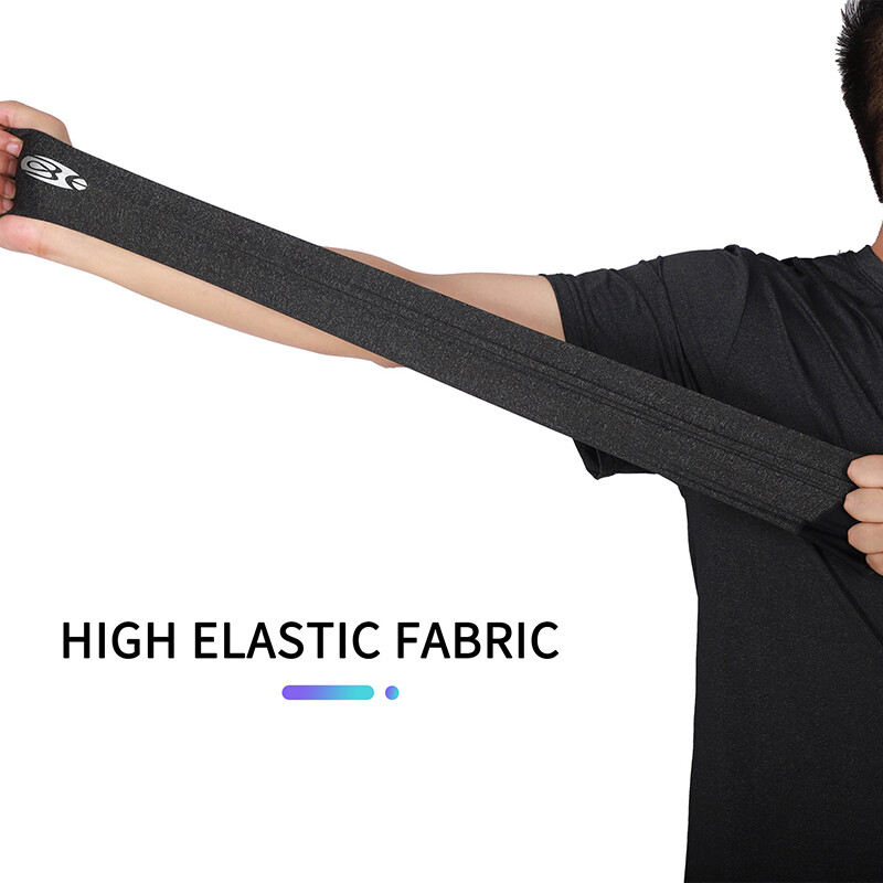 WEST BIKING mâneci sport pentru brațe gheață țesătură protecție UV Ciclism baschet alergare încălzitor de brațe în aer liber mânecă de compresie rece