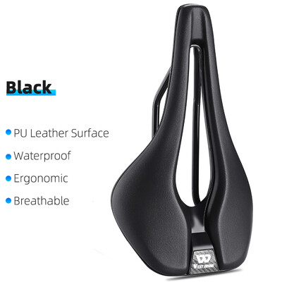 WEST BIKING Șa de bicicletă cu nas scurt, pernă de bicicletă ergonomică, respirabilă, impermeabilă, scaun pentru ciclism, accesorii pentru bicicletă