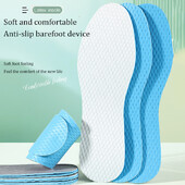 Branț din latex Absoarbe moale transpirația Deodorizare Tampoane de pantofi sport respirabile Elastic ridicat pentru picioarele desculțe Pernă cu inserție subțire pentru femei bărbați