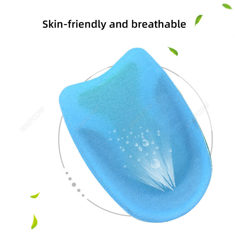 Tampă cu gel siliconic pentru călcâi pentru ameliorarea durerii piciorului Inserții de pernă pentru călcâi în formă de U pentru pantofi Protector pentru pintenul călcâiului branț pentru fasciita plantară