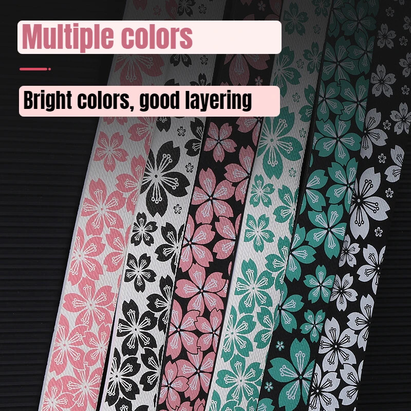 Bandă de bară pentru biciclete, model Sakura, capac pentru ghidon de bicicletă, comodă pentru mânere de bicicletă, curea pentru mânere anti-alunecare, bandă pentru pietriș