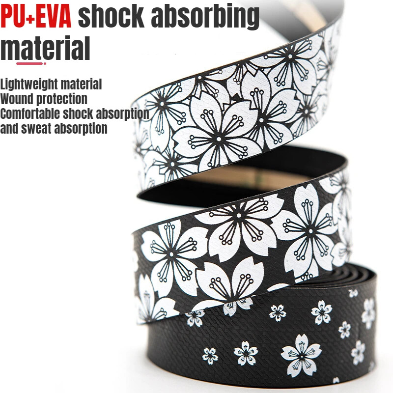 Bandă de bară pentru biciclete, model Sakura, capac pentru ghidon de bicicletă, comodă pentru mânere de bicicletă, curea pentru mânere anti-alunecare, bandă pentru pietriș