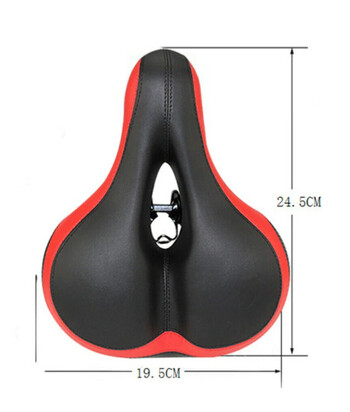 Ποδήλατο 3d Gel Saddle Extra Wide Comfort Ultra soft Thicken Saddle Mountain Bike Padded Seat Pad Bike Ανταλλακτικά