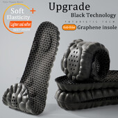 Grafen branț sport anti-miros nor 4D elastic cu absorbție a șocurilor masaj pantofi pantofi suport arc pernă moale pentru picioare