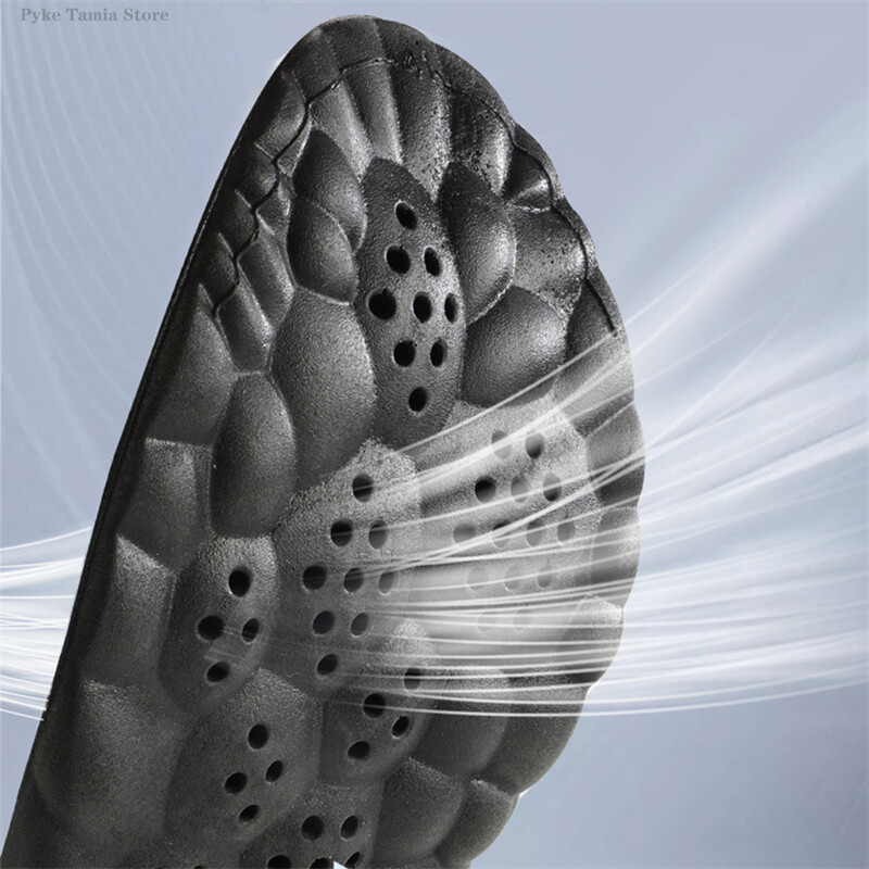 Grafen branț sport anti-miros nor 4D elastic cu absorbție a șocurilor masaj pantofi pantofi suport arc pernă moale pentru picioare