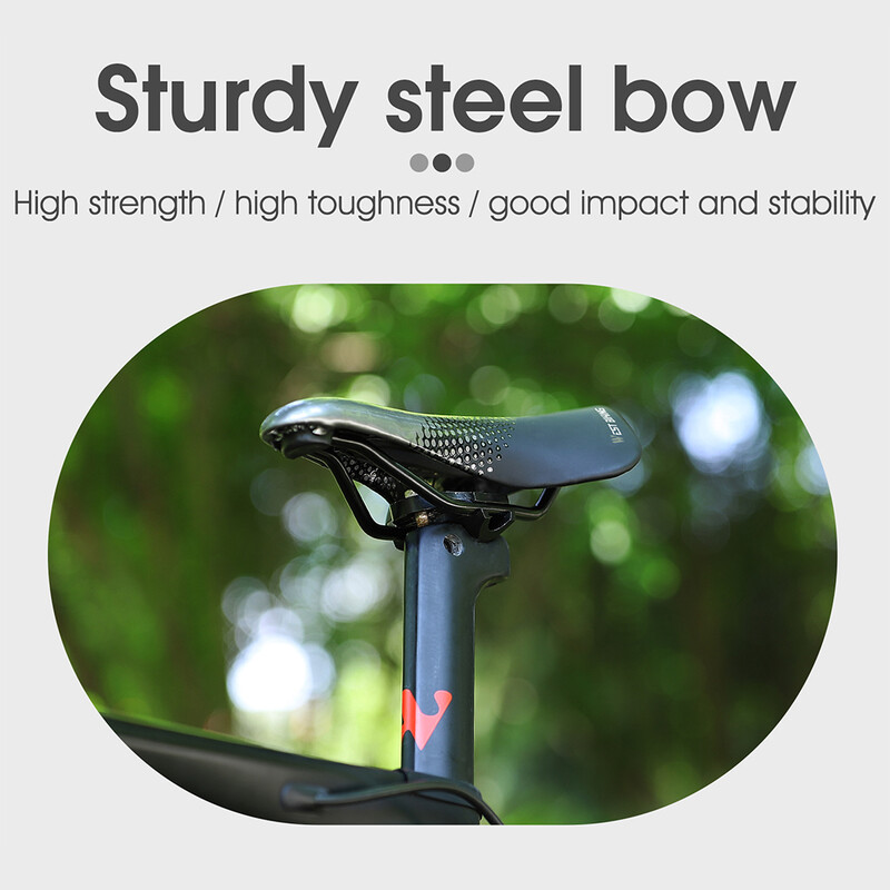 Șa de bicicletă Gel MTB Mountain Road Ciclism Scaun pentru bărbați, femei, piele PU, silicon, confortabil, moale, rezistent la șocuri, pernă de bicicletă