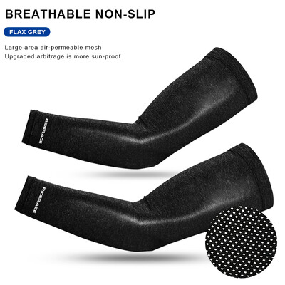 Mâneci de braț pentru ciclism Protecție solară Respirabil Uscare rapidă Husă de braț de vară Alergare în aer liber Baschet Manșon de fitness Tesatura de gheață