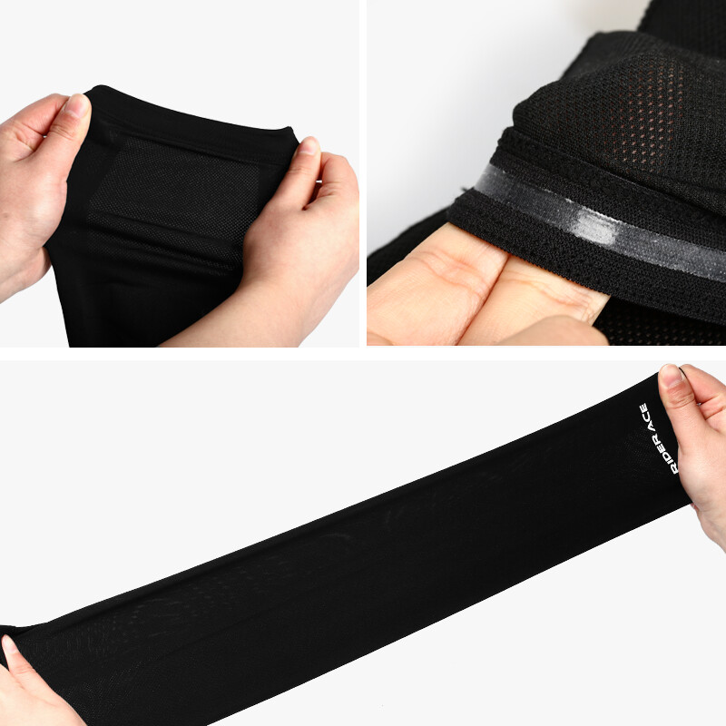 Mâneci de braț pentru ciclism Protecție solară Respirabil Uscare rapidă Husă de braț de vară Alergare în aer liber Baschet Manșon de fitness Tesatura de gheață