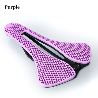 Șa pentru bicicletă rutieră TANKE MTB fagure respirabilă, ușoară, durabilă, rezistentă la uzură, scaun noctilucent imprimat 3D similar