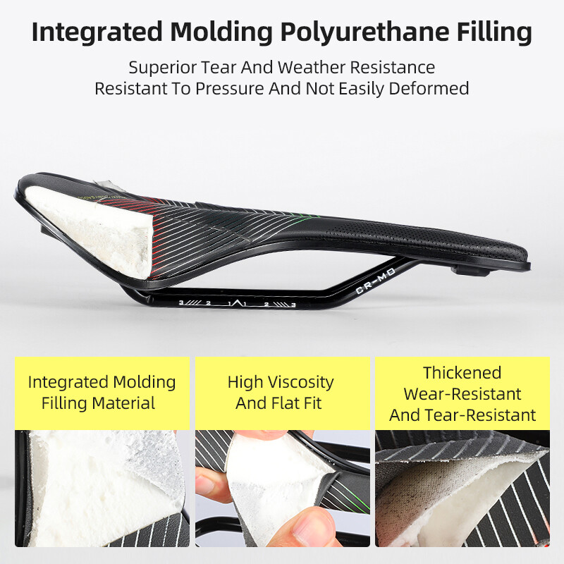 WEST BIKING Scaun profesionist pentru bicicletă de șosea Șa pentru bicicletă, respirabilă, ușoară, Triatlon, Curse, Piese de ciclism
