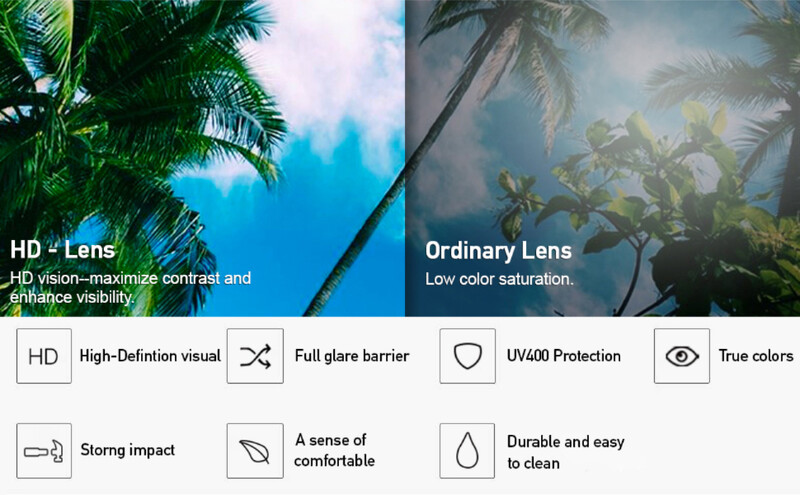 MAXJULI Ochelari de soare polarizați Sport Bărbați Călătorie Ciclism în aer liber Ochelari cu cadru negru Ochelari de soare pentru bărbați UV400 Oculos de sol MJ8022