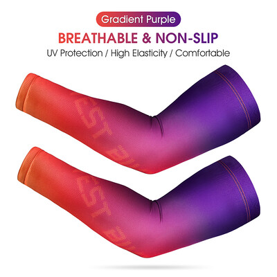 WEST BIKING Mâneci de braț pentru ciclism anti-UV Vară mâneci de compresie rezistente la soare Bărbați, femei, alergare, echitație, fitness, mâneci sport