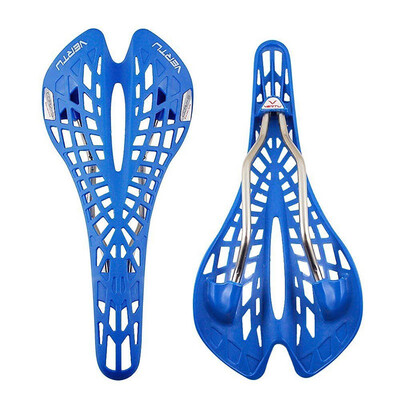 Nou de înaltă calitate, ultra ușoară, de înaltă rezistență, scaun de bicicletă flexibil pentru ciclism, șa păianjen goală, absorbție ergonomică a șocurilor #270548