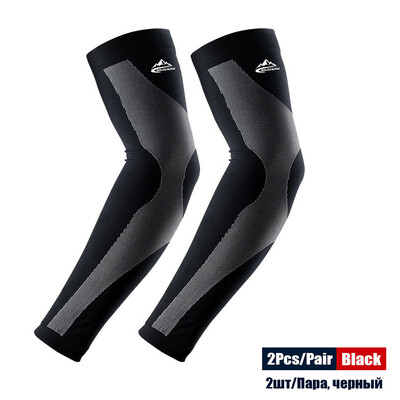 1 pereche de mâneci sport anti-UV Protecție solară care absoarbe umiditatea pentru ciclism baschet fotbal volei tenis alergare golf