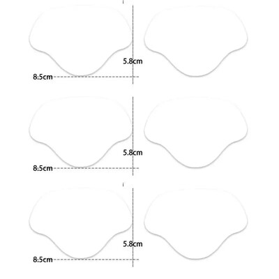 6 bucăți autocolante pentru repararea pantofilor de sport Protector pentru călcâi Protector anti-uzură pentru pantofi sport, plasture adeziv pentru repararea pantofilor, îngrijirea picioarelor călcâiului