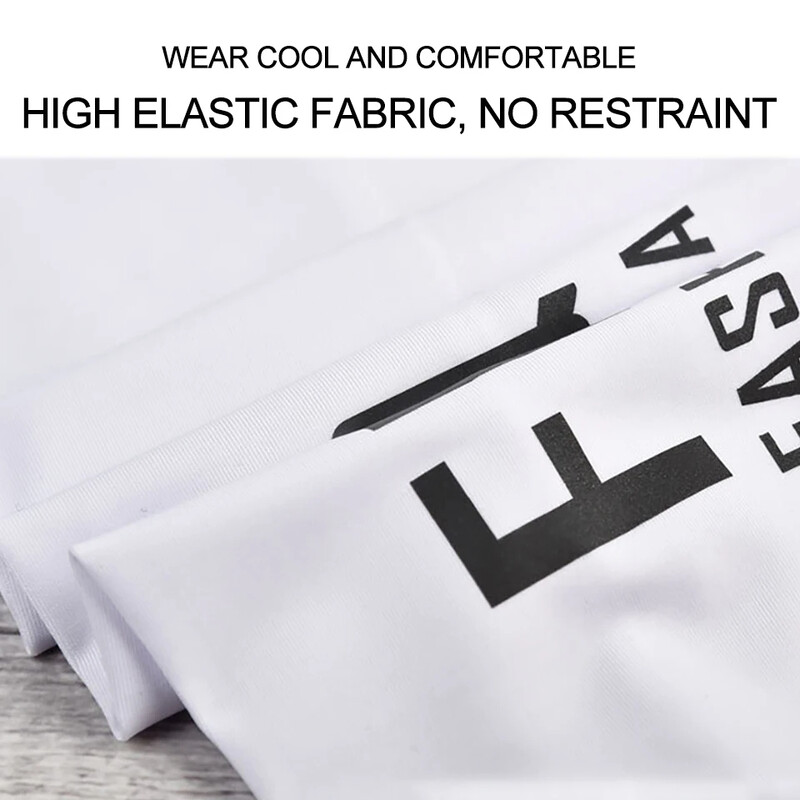 1 pereche de mâneci de braț UPF50+ Alergare Pescuit Cremă solară Suport de braț Senzație de răcoare Respirabil Mătase de gheață Ciclism Oversleeve Bărbați Femei