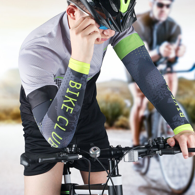1 pereche de mâneci de braț cu protecție solară UV Manșon de răcire pentru braț pentru alergare, ciclism, conducere, baschet, fotbal, activități în aer liber